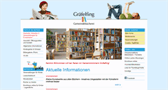 Desktop Screenshot of buecherei-graefelfing.de